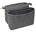 Produktbild Soyizom Filztasche Organize Insert Bag in Tasche für Einkaufstasche Mit 2 Packungen Fit in Neonoe und andere Bucket Bags-Grau