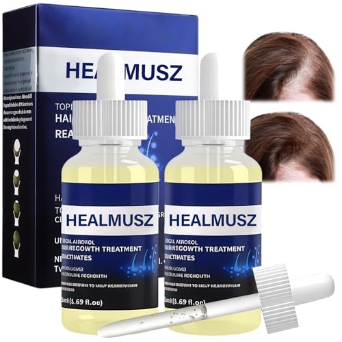 2x50ml Sérum para el Crecimiento del Cabello, Cuidado del cabello para un crecimiento saludable para Reduce la Pérdida Capilar Hombres y Mujeres, un cabello y un cuero cabelludo sanos