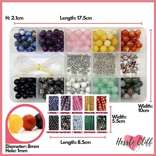Hessle Cliff Crystal Beads Jewellery Making Kit - Image 4