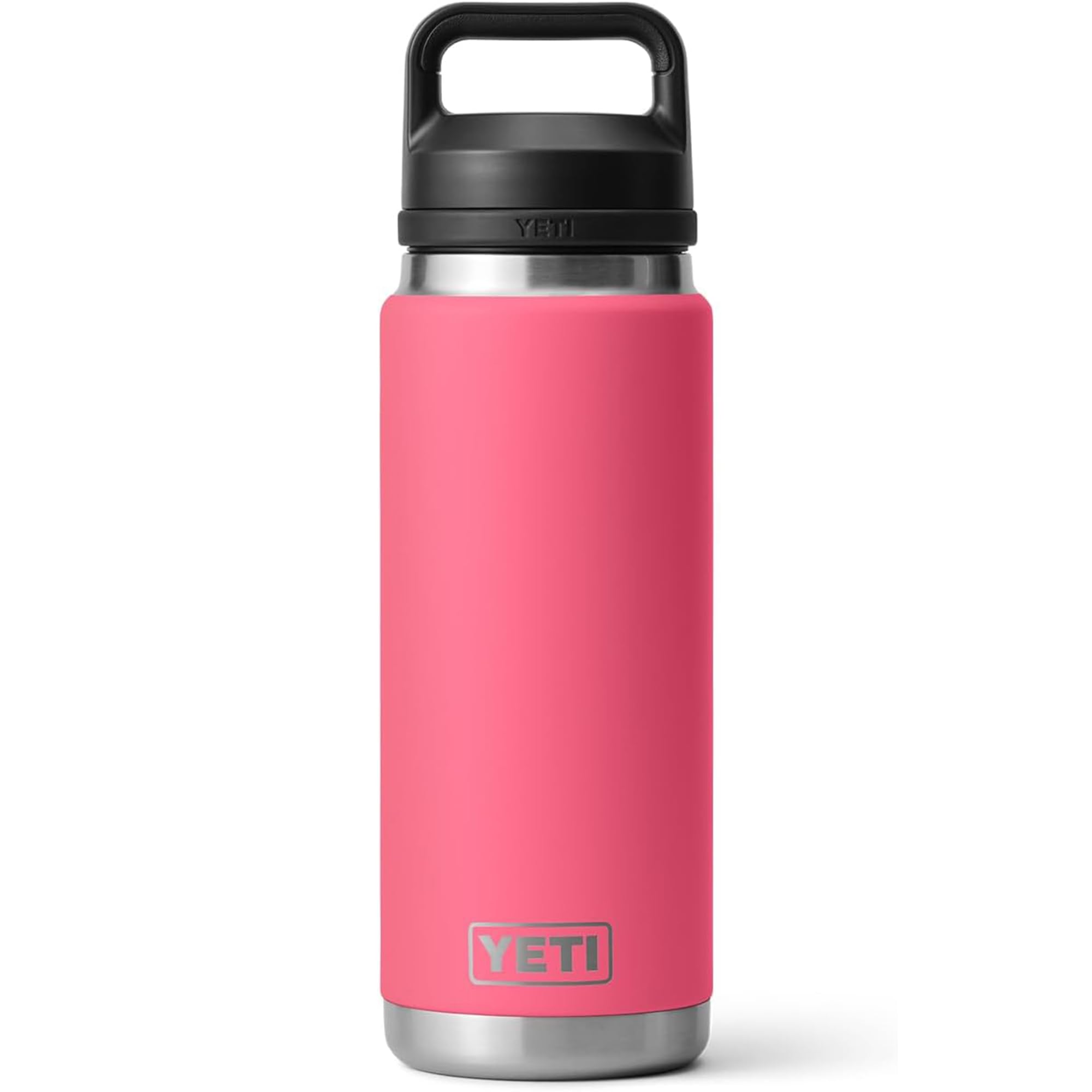 YETI Rambler 26 oz Bottle, Leakproof, Vacuum Insulated, Stainless Steel with Chug Cap, Tropical Pink — image 1