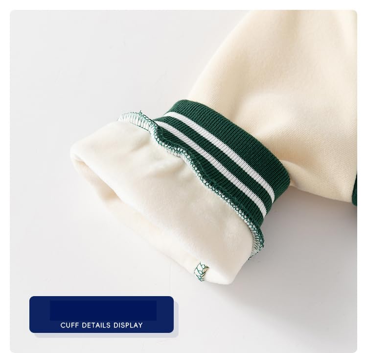 Meufam Toddler Kids Baseball Zip-Up Jackets School Varsity Uniform Cotton Leisure Vintage Bomber Baby Boys Girls Jackets4