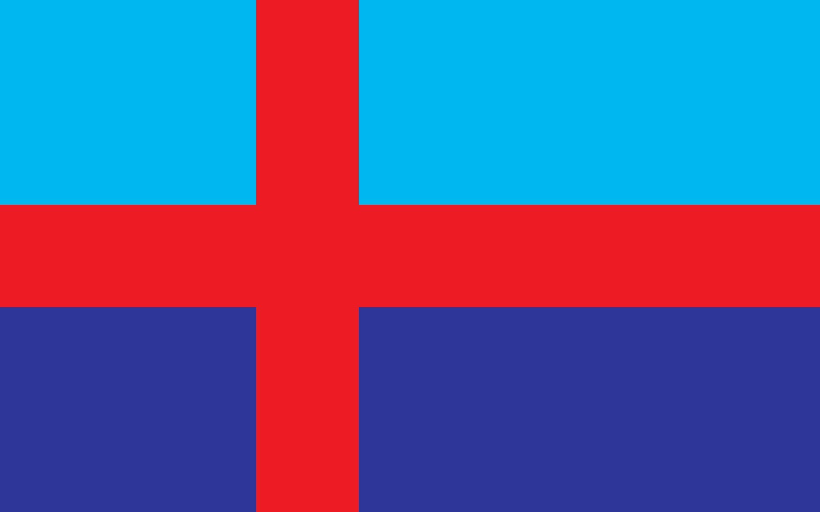 Drapeau Bohuslän grand format pour mât pavillon officiel de Suède