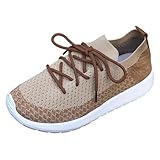 Zapatillas Mujer Guess - Zapatillas Cómodas para Uso Casual Y Deportivo Diseño Sin Cordones para Un Uso Fácil Versátiles para Cualquier Temporada Ropa Informal O Deportiva (Beige 39)
