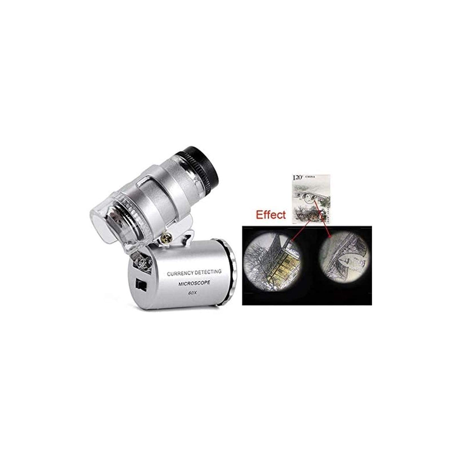 Lupa para la Cabeza, Lupa iluminada para Montaje en la Cabeza, lámpara de Cabeza con luz LED, Lupa de tamaño Ajustable, Lentes de Aumento para la Cabeza, luz de Trabajo de reparación, Lentes de Alta