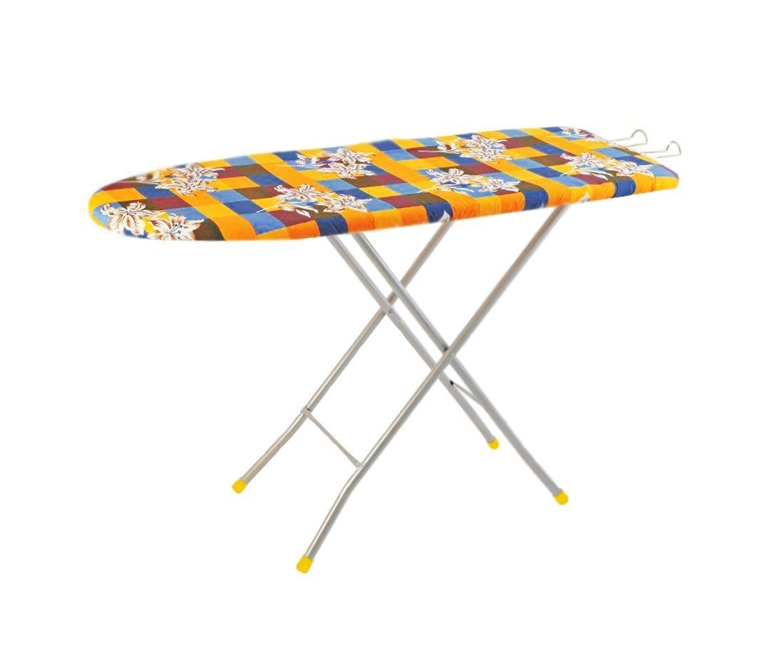 Parasnath Very Big Folding Ironing Board Table 18" X 48" (Colour May Vary, Multi-Color