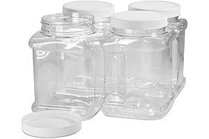 Pinnacle Mercantile Airtight Plastic Storage Containers