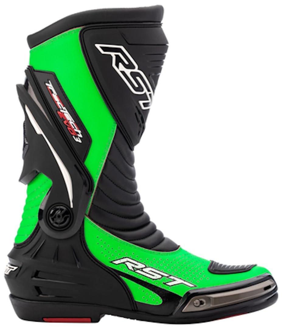 RST Tractech Evo III Sport Stivali moto, nero/verde, 43