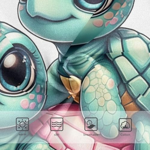 Cute Digital Sea Turtles Girls Underwear Toddler 2t Cotton Girl Panties Cute Bright Kids Undies Briefs3