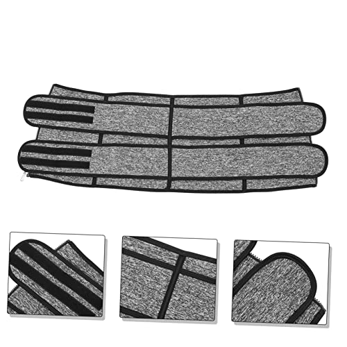 Cinturón de Soporte Lumbar con Cierre para Mujer Gris miniatura 5