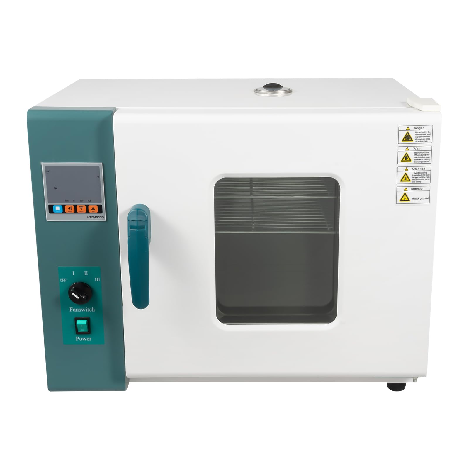 Liffshsy 101-0AB Convection Toaster Oven, 45L/12Gal Toaster Oven with Glass Observation Window Bread Oven, Adjustable Temperature +10-300 ? Stainless Steel Convection Oven Countertop