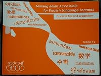 Making Math Accessible for English Language Learners: Practical Tips and Suggestions, Grades K-2 1933049383 Book Cover