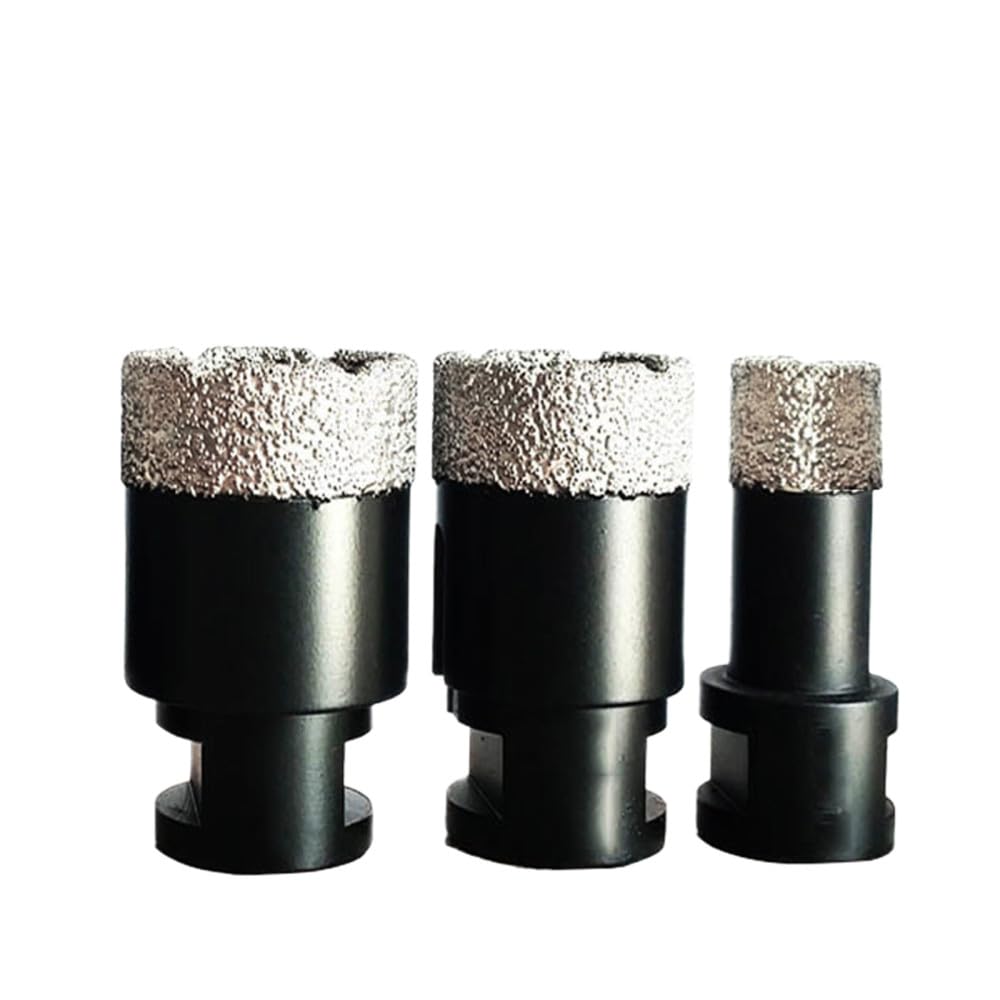 1 broca soldada con diamante seco, brocas de perforación, granito, mármol, piedra, rosca M14, sierra de corona de diamante seco, 8 mm