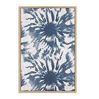 SIGNWIN Framed Canvas Wall Art Ink Painting Canvas Prints Home Artwork Decoration for Living Room,Bedroom - 16x24 inches