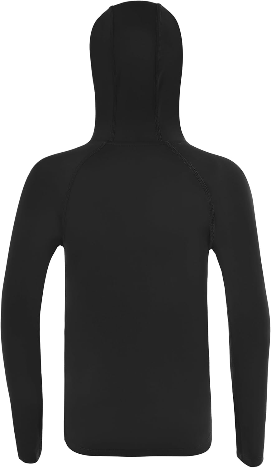 Boys Rash Guard Long Sleeve Sun Protection Hoodie Shirts, Youth UPF 50+ Swim Fishing Water Hooded Shirt with Pocket - Image 3