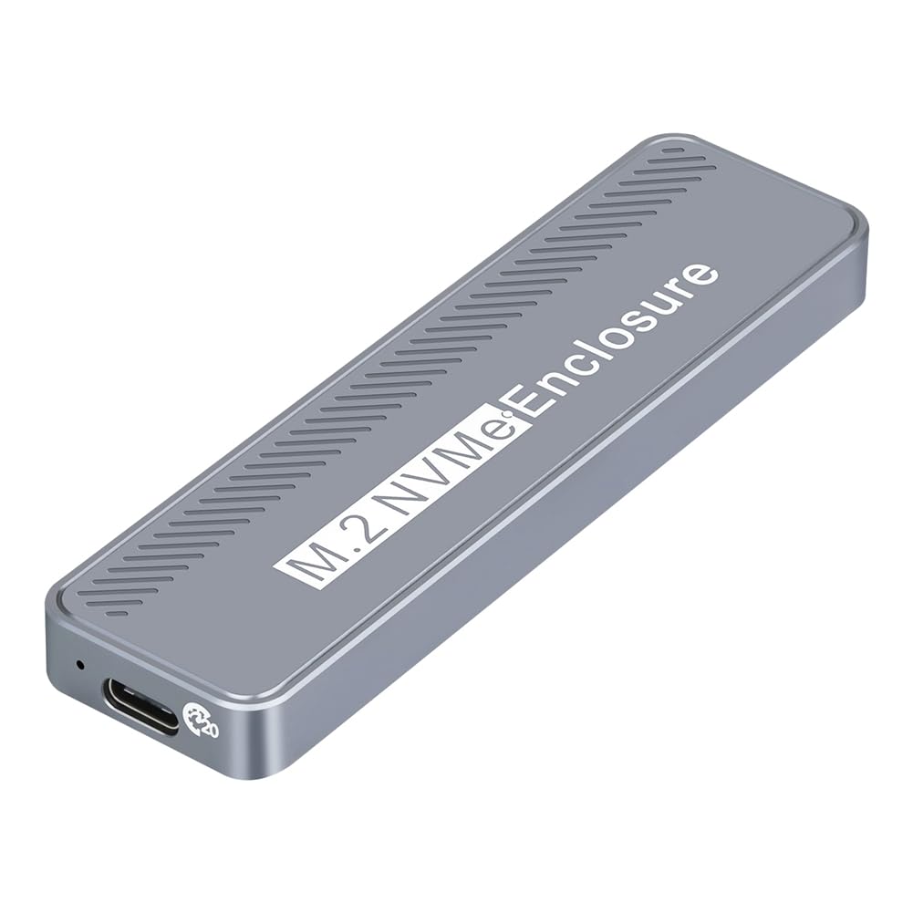 M2 SSD Enclosure USB3.2 20Gbps per 2230/2242/2260/2280 NVME SSD M Key Case Box Esterno