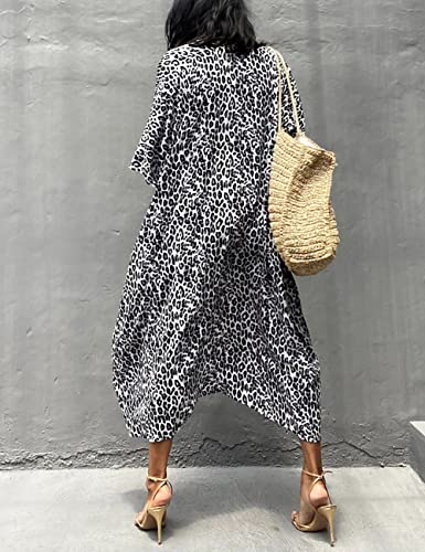 Image of Bsubseach Stylish Tie Dye Open Front Long Kimono Swimsuit Coverup for Women