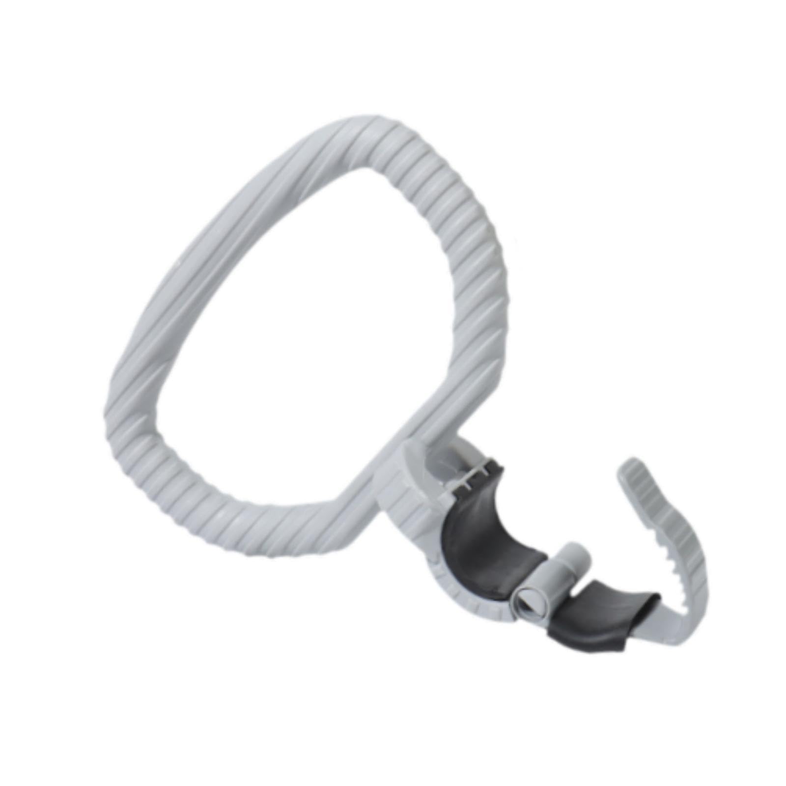 Colaxi Adjustable Kettlebell Handle Dumbbell Converter Exercise Fitness Equipment Accessory for Sports Workout Bodybuilding Gym Bag, gray