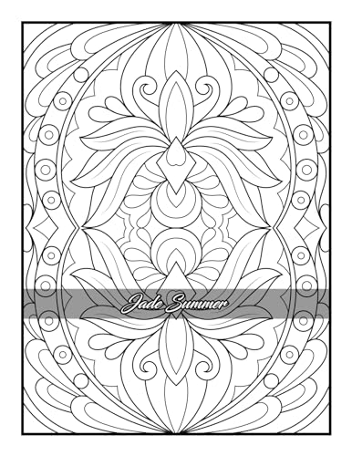 100 Amazing Patterns: An Adult Coloring Book with Fun, Easy, and Relaxing Coloring Pages - Image 32