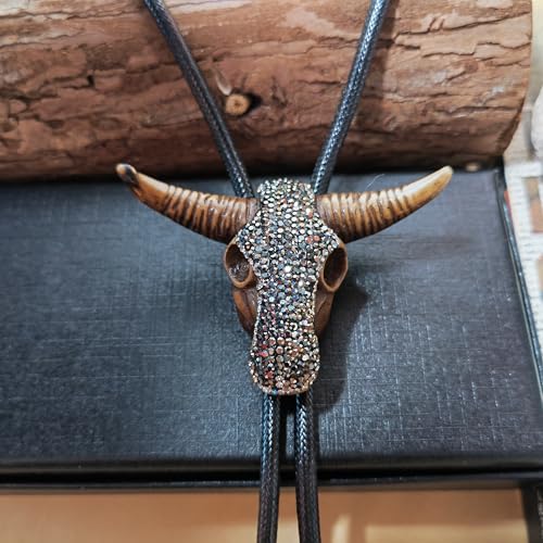 Image of Animal & Plant Bola Tie Bolo Tie Wedding Necklace for Men Women Groomsmen Western Cowboy Necktie