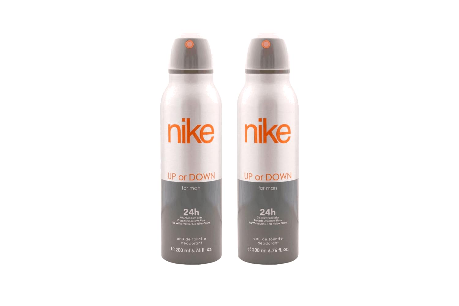Nike Up or Down Deodorant for Men, 200ml (Pack of 2)