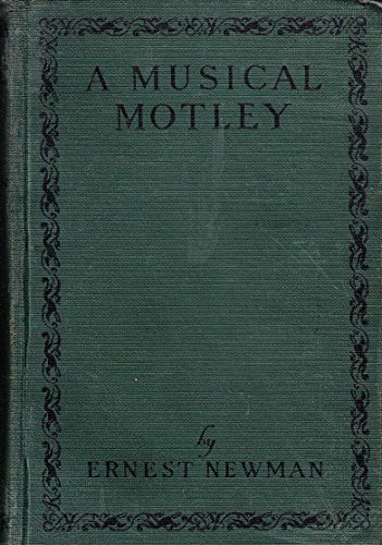 A Musical Motley [Unknown] B000858T1O Book Cover