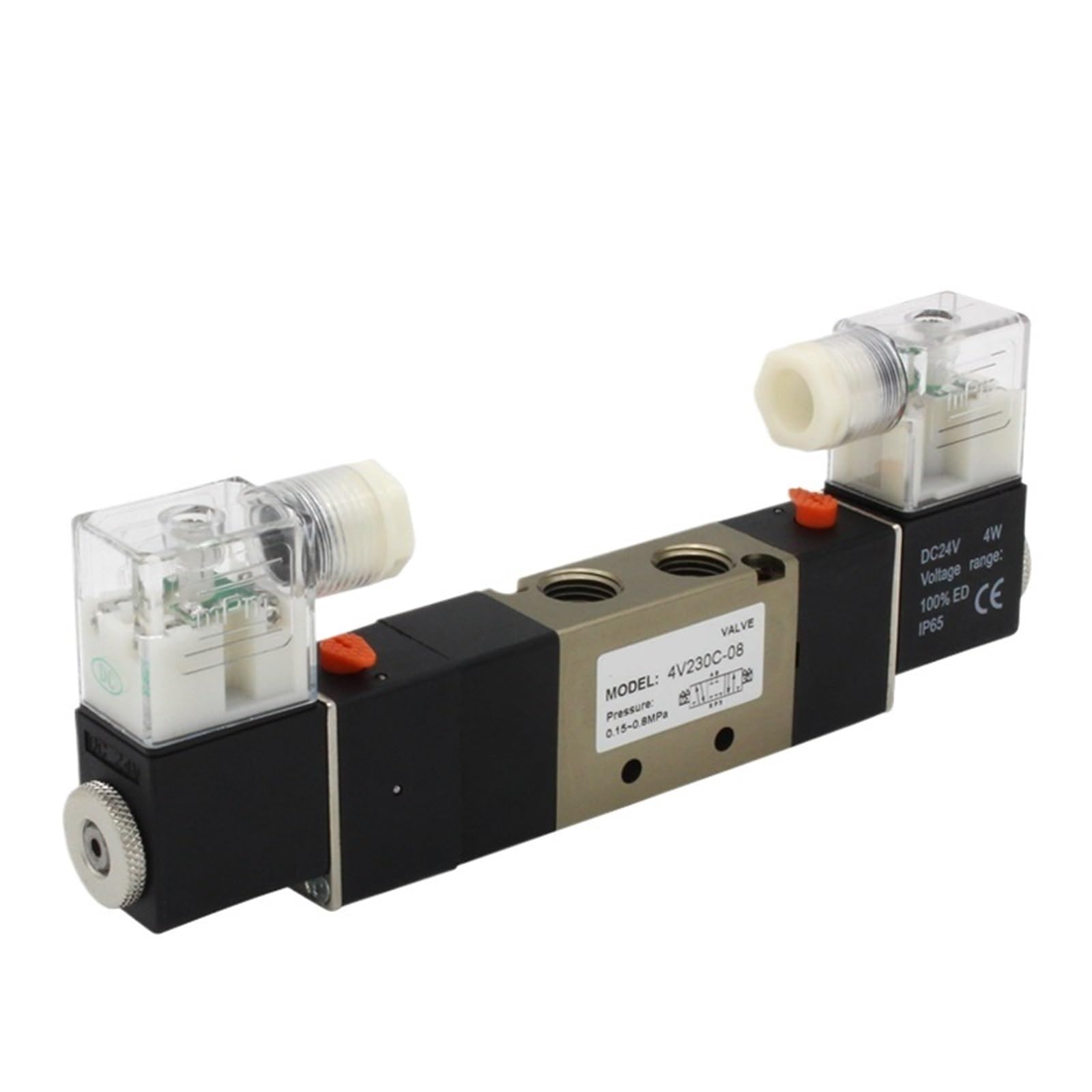 Électrovanne 4V230C-08 DC12V : finissez-en avec les pertes de pression d'air