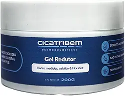 Gel Redutor de Medidas, Celulite e Flacidez - Queima Gordura Gel Anticelulite Creme Corporal Firmador - Cicatribem