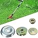 Wegreeco - Kit di fissaggio per dadi per decespugliatore universale M10, kit di fissaggio per tagliaerba e decespugliatore, 4 pezzi