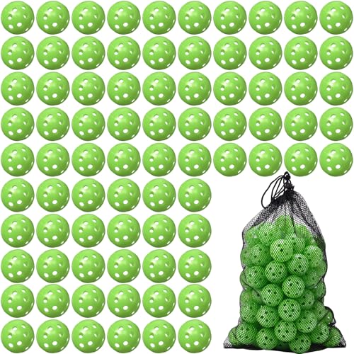 MiniInflat 80 Pack Practice Golf Balls Limited Flight 42 mm