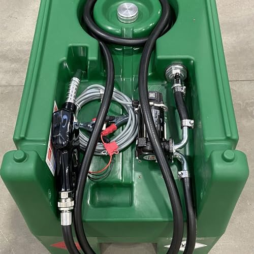 Am-Tank 58 Gallon Capacity Portable Lightweight Diesel Fuel Tank Gas Can thumb #3