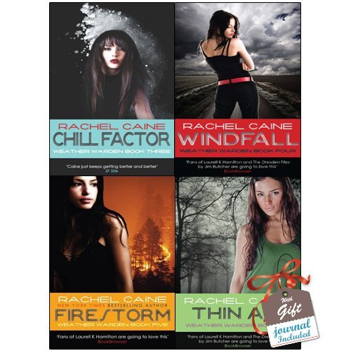 Rachel Caine Weather Warden 4 Books Bundle Collection With Gift