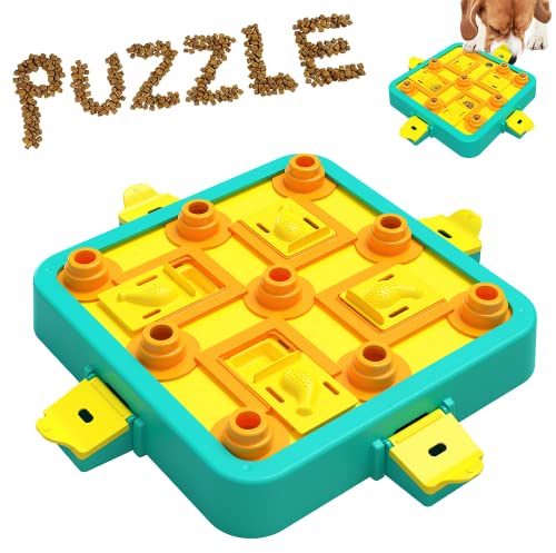 CHAOGKM Dog Puzzle Toys, Level 3 in 1 Dog Treat Puzzle,for IQ Training Interactive Dog Toys, Interactive Dog Toys for Boredom and Stimulating,for Small Medium and Large Dogs and Cats Toys