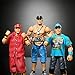WWE Elite Collection John Cena 3-Pack, Collectible Set of 6-inch Action Figures with Articulation