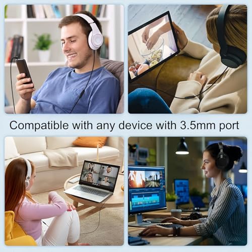 Cable de audio de reemplazo con control y micrófono 3.5 mm miniatura 7