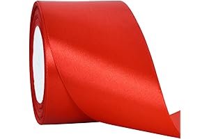 3 Inch Red Ribbon: Elevate Gift Wrapping with a Touch of Elegance