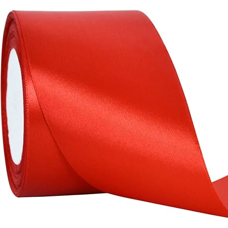 3 Inch Red Ribbon: Elevate Gift Wrapping with a Touch of Elegance