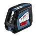 Produktbild Bosch 0601063104 GLL 2-50 Professional Kreuzlinien-Laser in Schutztasche mit Ausrichtscheibe
