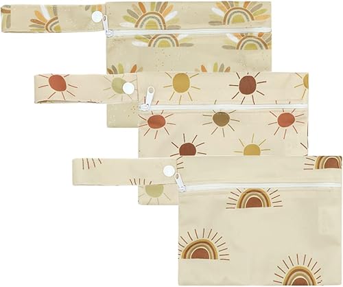 KKTAPOS Bolsas húmedas para pañales de tela para bebé, impermeables, reutilizables, lavables, bolsas de viaje, bolsa de gimnasio, piscina, guardería