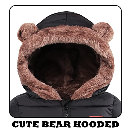 Image of Winter Coat For Baby Boys Girls Fleece Jacket Toddler Clothes