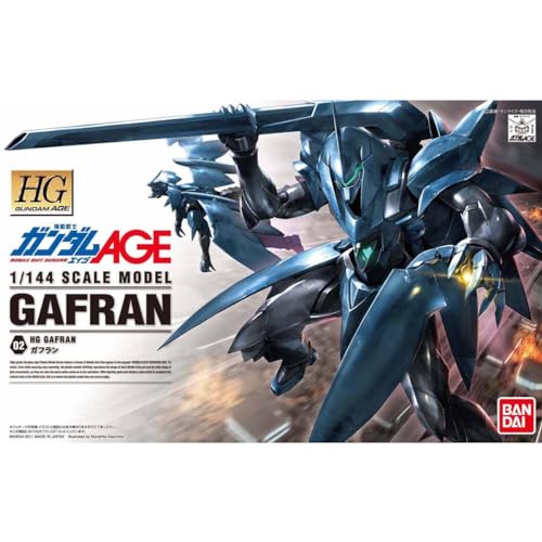 Bandai Hobby Gafran Gundam Age 1/144 - High Grade miniatura 1