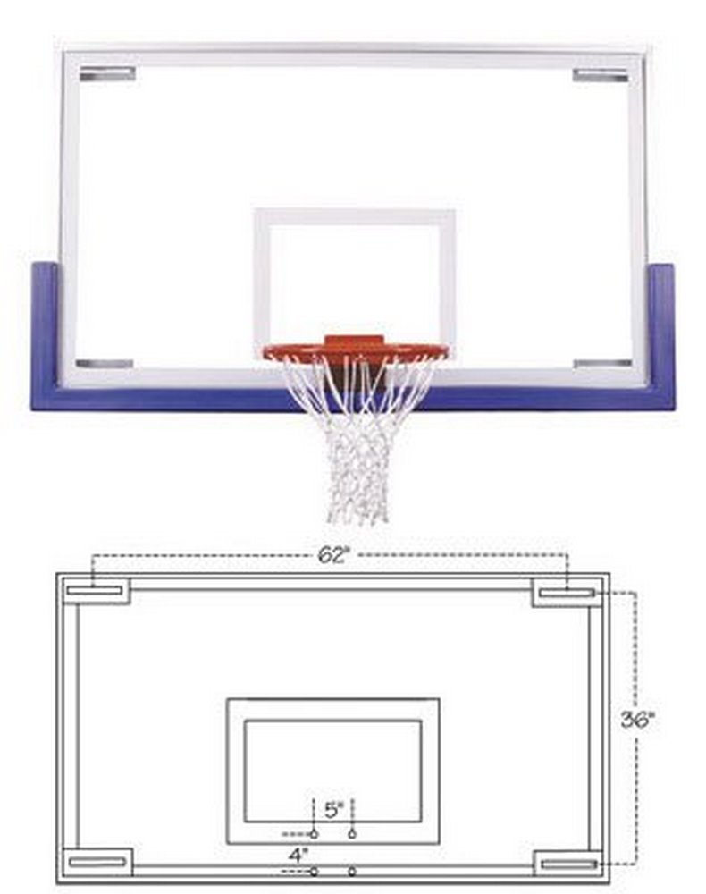 First Team FT72 Foam Rubber 72 in. Recreational TuffGuard Backboard Padding44; Forest Green