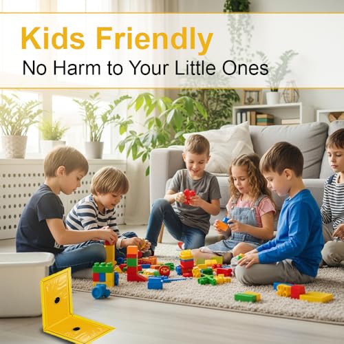 Image of Bitter Jumbo Sticky Traps for Crawling, Flying Insects, White Flies and Aphids | Non-Toxic, Pesticide-Free Insect Catcher Pads for Home, Kitchen, Office,Garden & Agriculture | Easy to Use (Pack of 10)