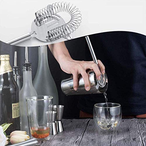 Kit bartender 17 piezas acero inoxidable con soporte miniatura 5