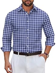 Navy Blue White Plaid
