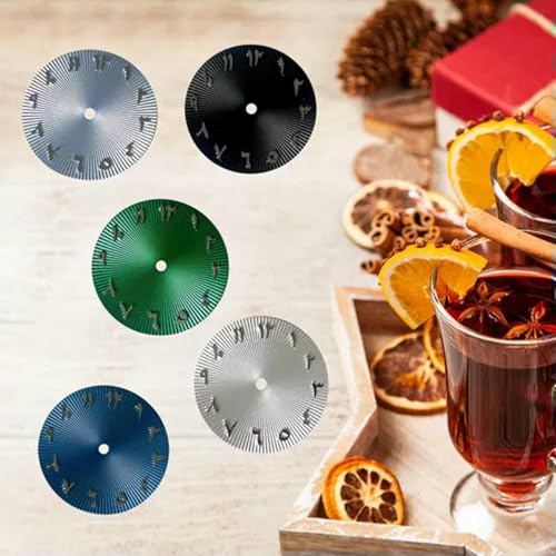 Suitable for NH35 NH36 Movement 28.5mm Dial Plate Watch ory Fashion Dial-Blue3