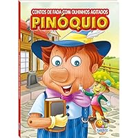 Contos de fada com olhinhos agitados: Pinóquio 8537616117 Book Cover