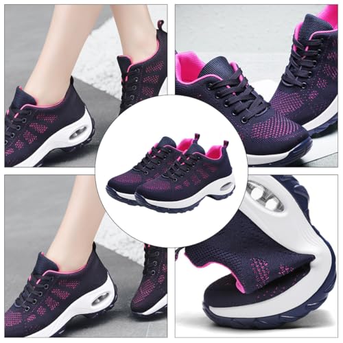 Chaussures décontractées femmes baskets légères semelle épaisse 37 - 2