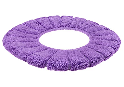 IPENNY Universal Toilettensitz Toilettensitzkissen WC Sitzkissen Toilettenmatte Elastische Verdickung Badezimmer Weich Warm Abwaschbare WC-Sitzbezüge – Bild 7