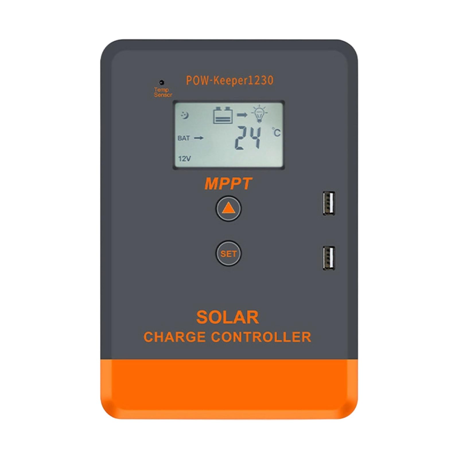 Buxuaaaa 40A 20A / 30 / Mppt Solar Controller With Lcd Display Solar Panel Charging Regulator Ensuring Efficient Charging Auto Battery Regulator