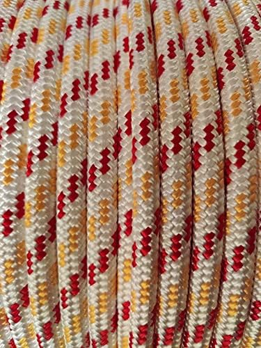 MarineNow UHMWPE Core Polyester Cover Low Stretch Sailing Rope Choose Size/Length/Color